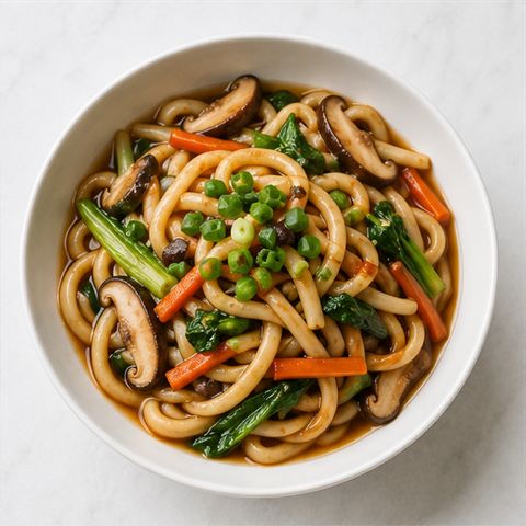 Vegan удон гоймон
